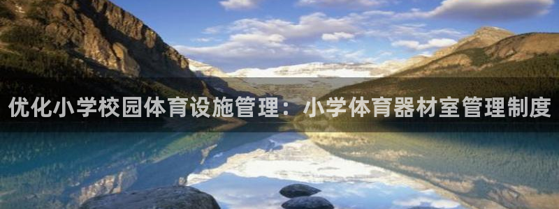 富联官方网站:优化小学校园体育设施管理:小学体育器材室管理制